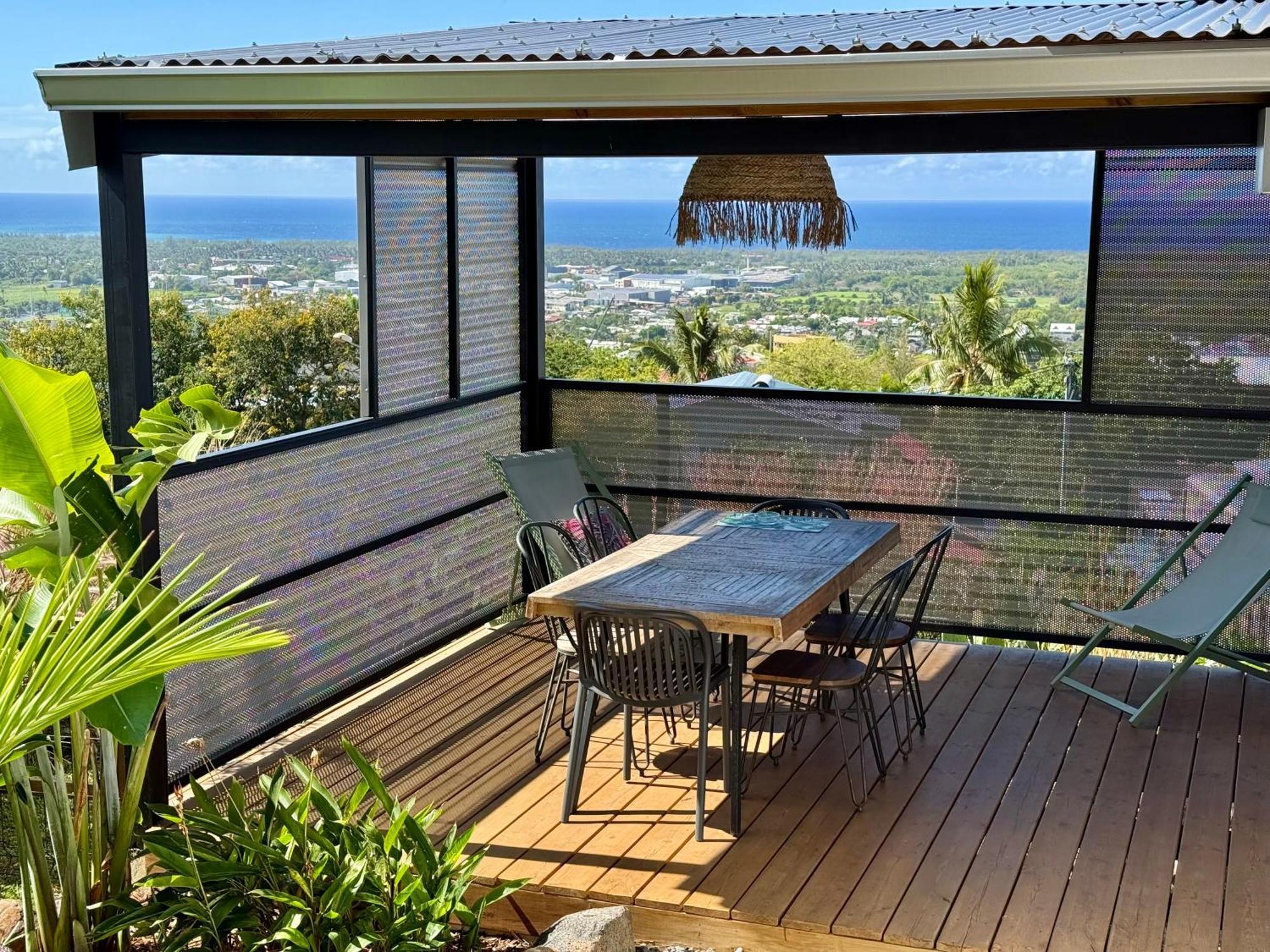Vacoa - Villa Salba. Panoramic View. Étang-Salé les Bains Kültér fotó